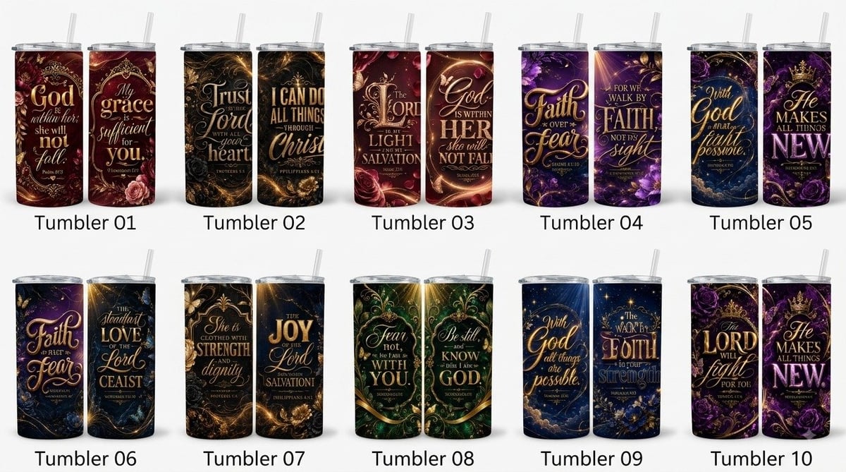 Voorgavelde tumbler