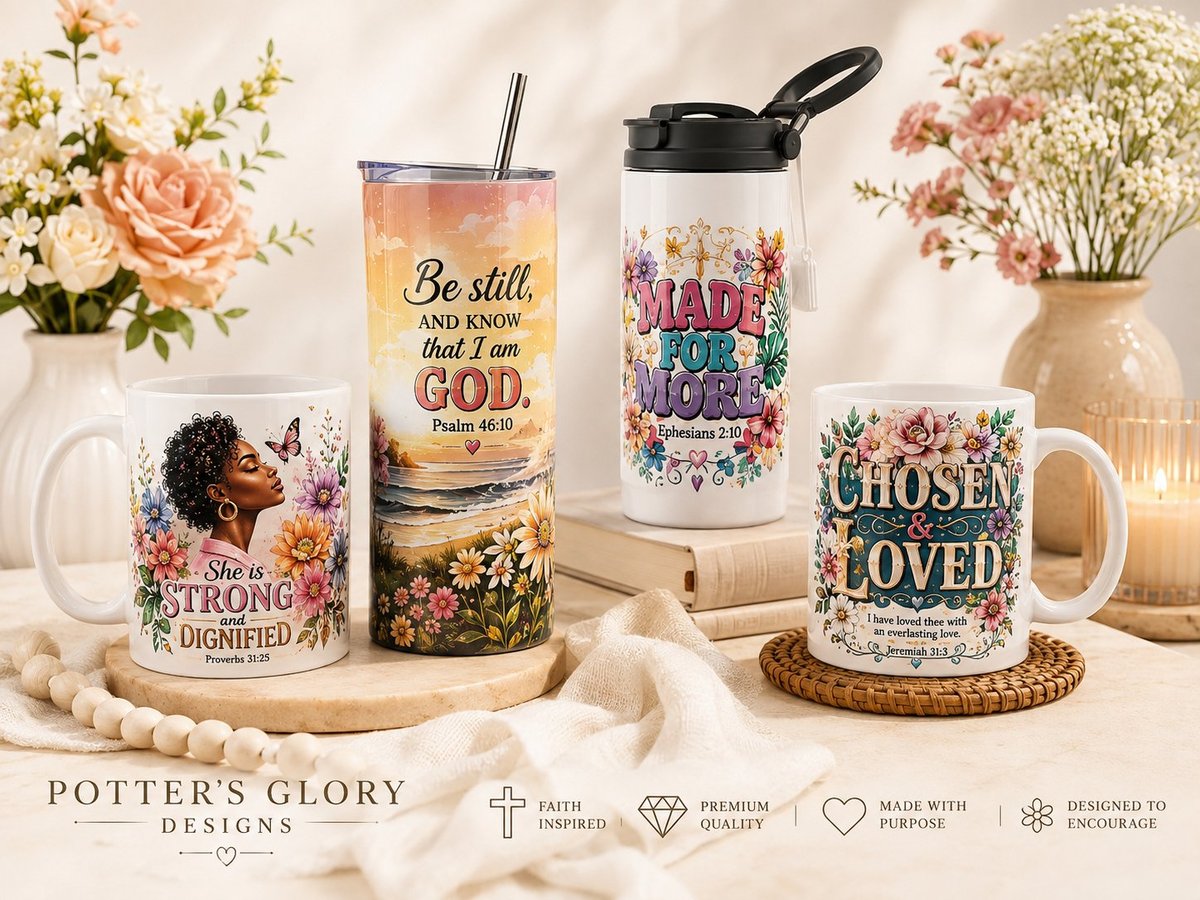 Faith Collection mokken en bekers in warme tinten