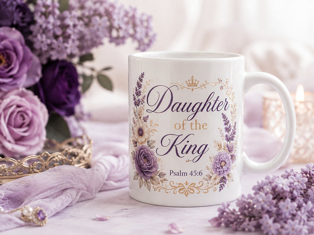 Mok met Daughter of the King design